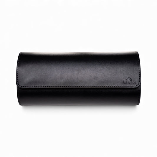 Leather Travel Case - 3 piece