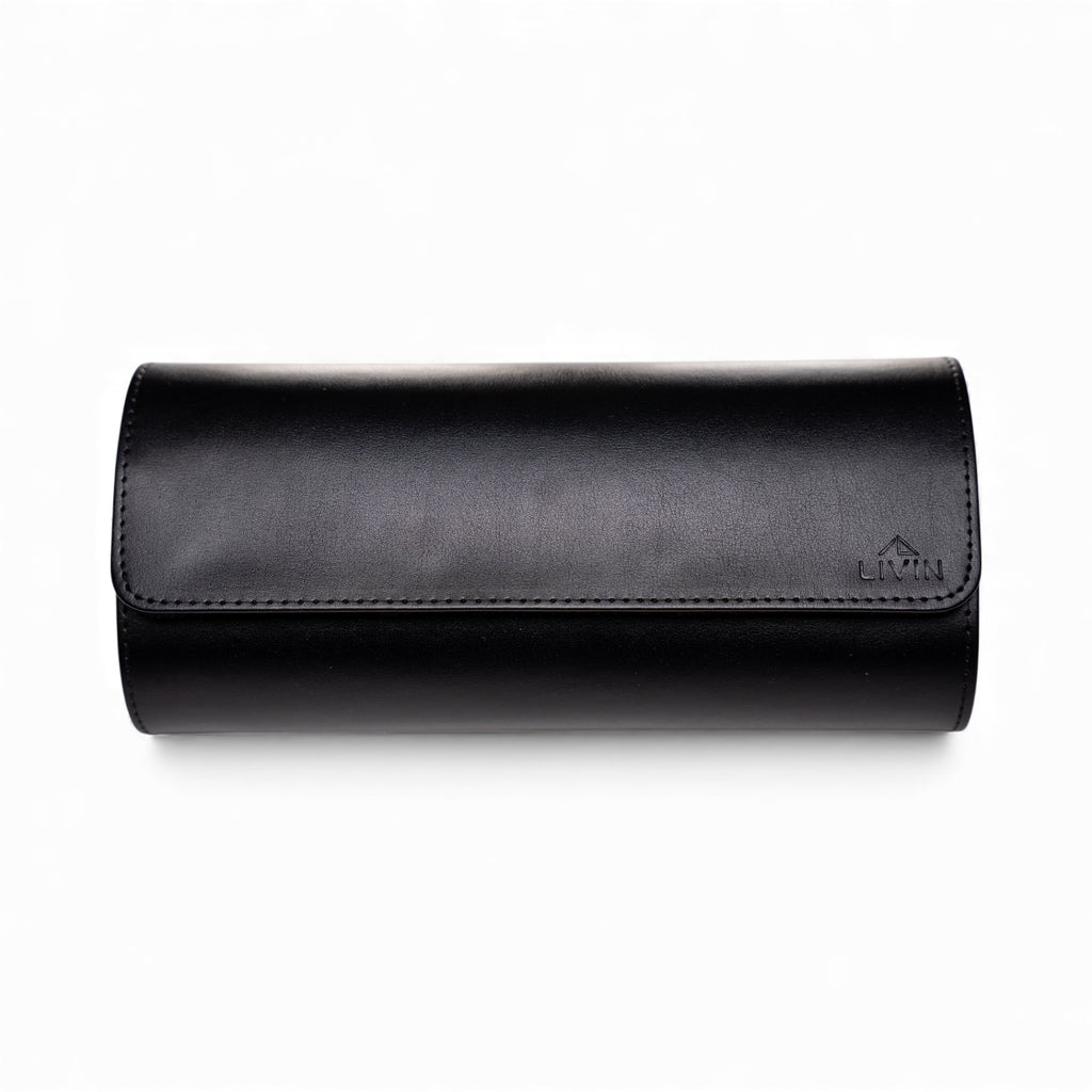 Leather Travel Case - 3 piece